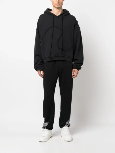 Běžecké kalhoty Marcelo Burlon County Of Milan s potiskem černé