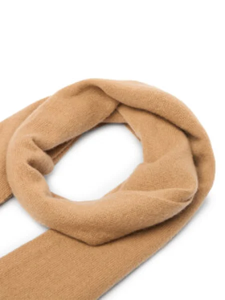 Šál Calvin Klein Emblem Béžová hnedá