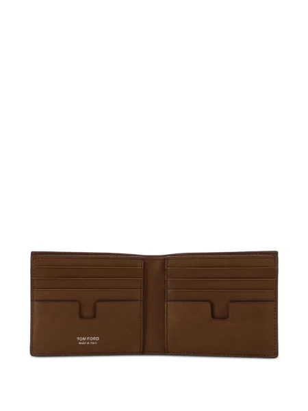 Novčanik Tom Ford s autogramom smeđa