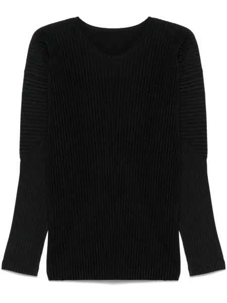 Tričko Homme Plissé Issey Miyake černé