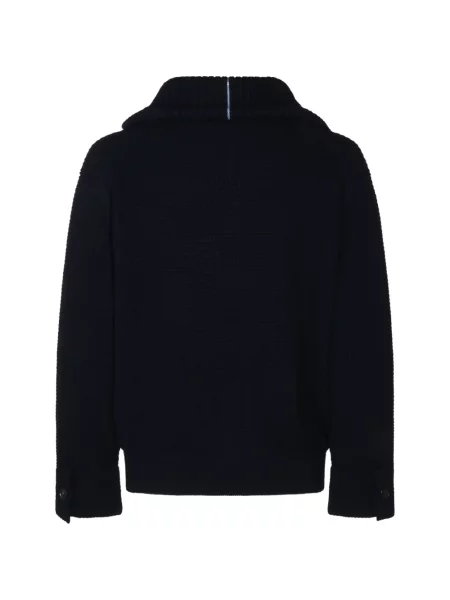 Cardigan Malo tricotate albastru