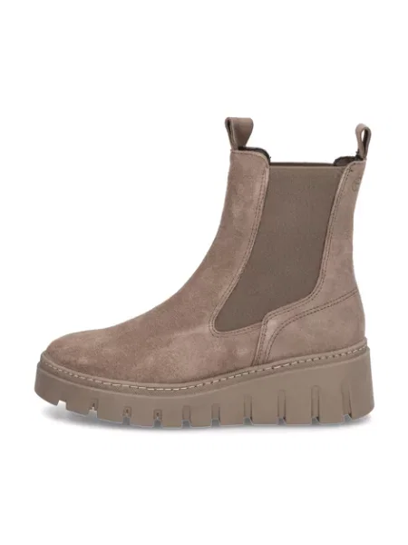 Chelsea boots Tamaris béžové