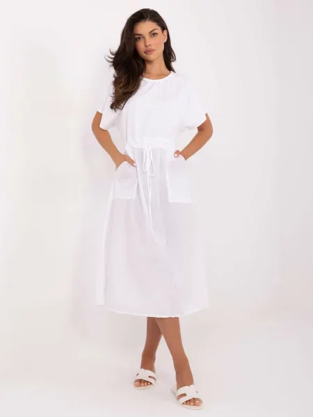 Rochie Och Bella de costum alb