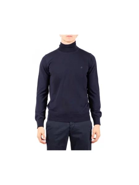 Sweter Brooksfield wełniany niebieski