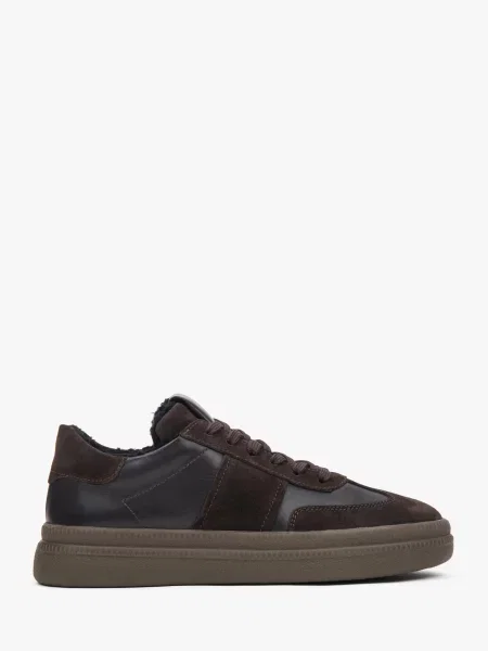 Sneakerși Estro maro