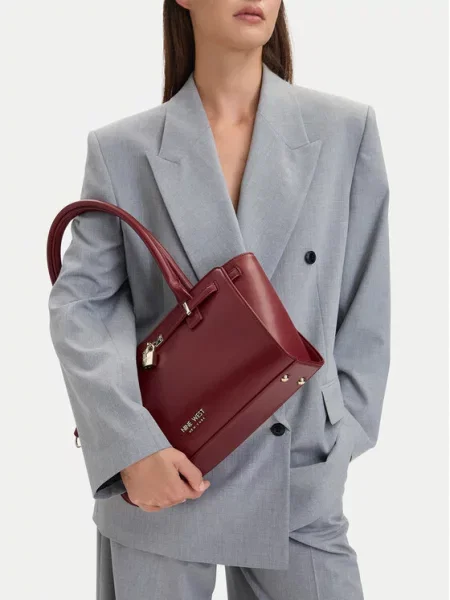 Torbica Nine West EO-GOLDEN Tamnocrvena