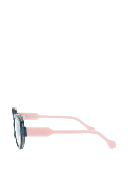 Ochelari de soare Face à Face cu imprimeu geometric albastru