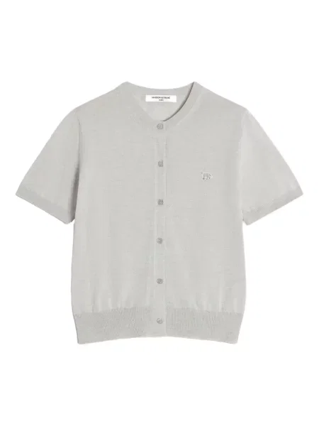 Kardigan dziecięcy Maison Kitsune szary