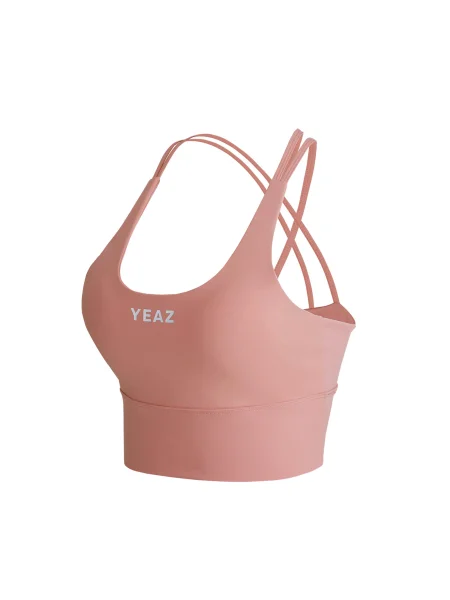 YEAZ Sutien sport Grace caisă portocaliu