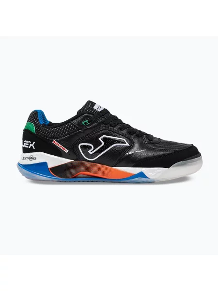 Încălțăminte de fotbal pentru bărbați Joma Top Flex Plus Indoor black negru