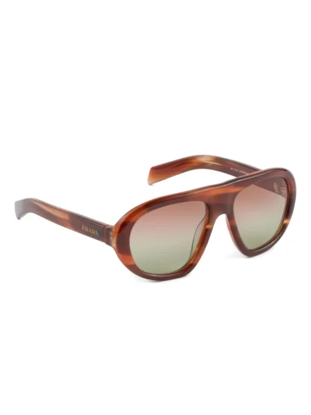 Saulės akiniai Prada Eyewear ruda