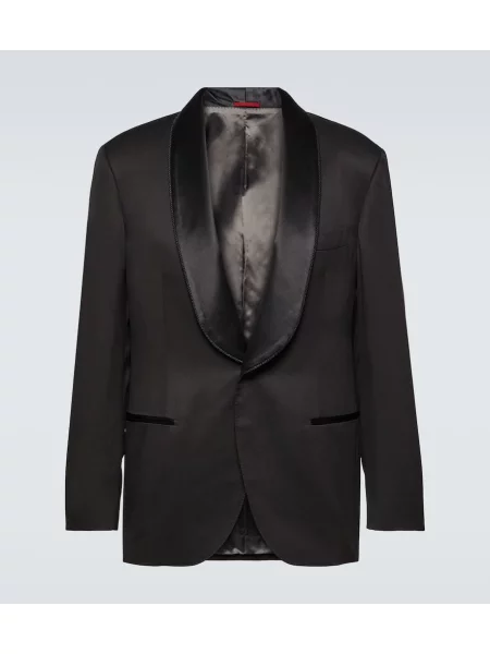 Costum Brunello Cucinelli de mătase negru