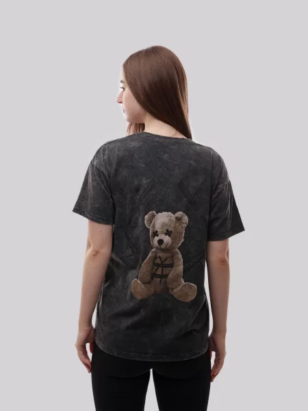 Футболка LUMO віскоза/поліестер чорний