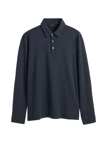 Tricou polo Slowear albastru