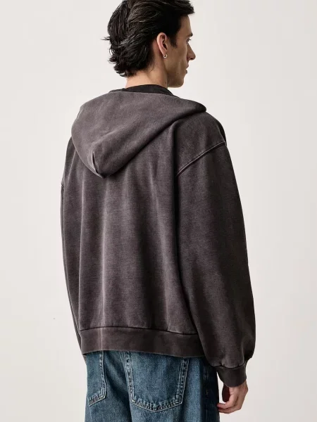 Dickies кофта на застібці з капюшоном з бавовною