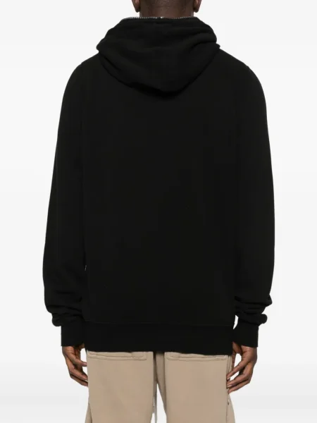 Суичър с качулка Rick Owens Drkshdw черно