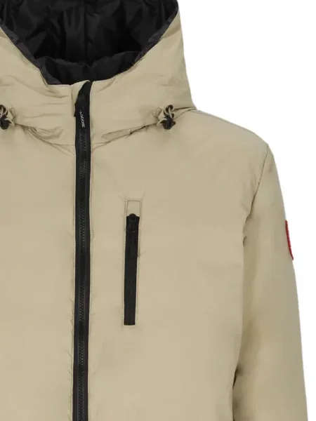 Geacă Canada Goose cu glugă cu autograf