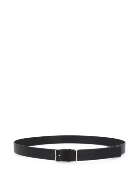 Curea Tom Ford din piele cu autograf negru