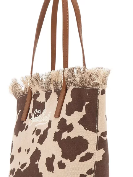 Geantă shopper Mc2 Saint Barth din canvas