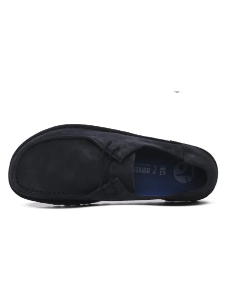 Čipkované mokasíny Birkenstock modrá