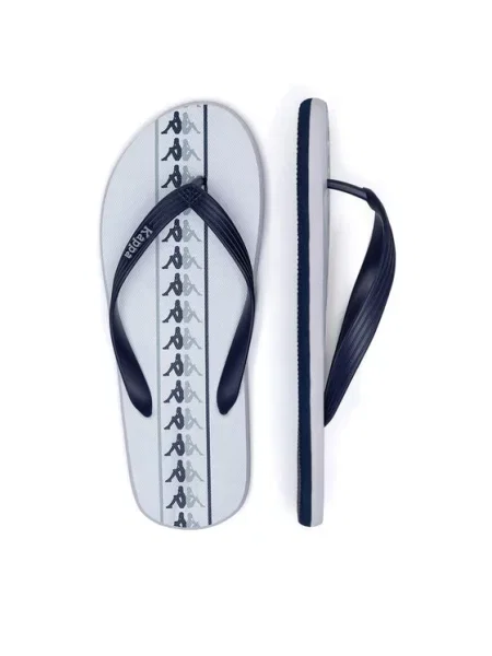 Kappa Japonki White Blue Marine Grey Lt Lead Kolorowy białe