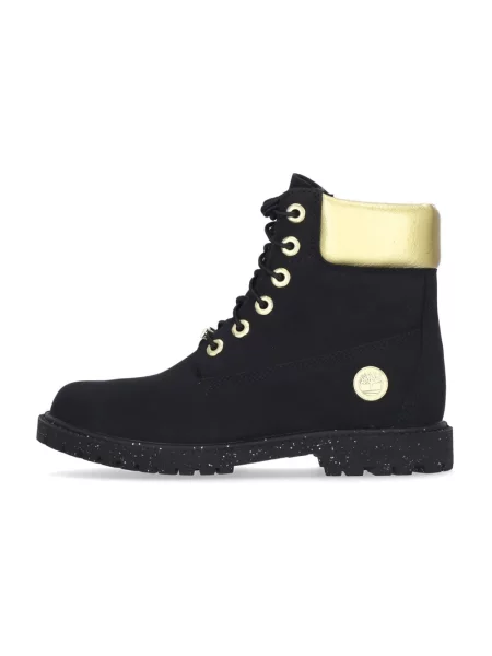 Botki Timberland skórzane czarne
