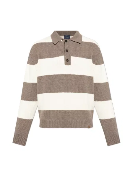 Sweter Paul & Shark wełniany brązowy