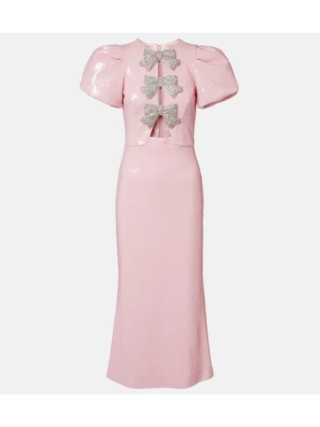 Rochie de cocktail Rebecca Vallance de costum roz