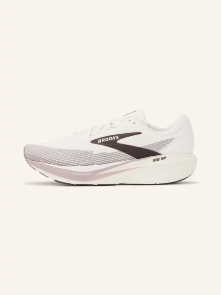 Brooks Běžecké Boty Ghost Amp krémová / tmavě / černošedá hnědá