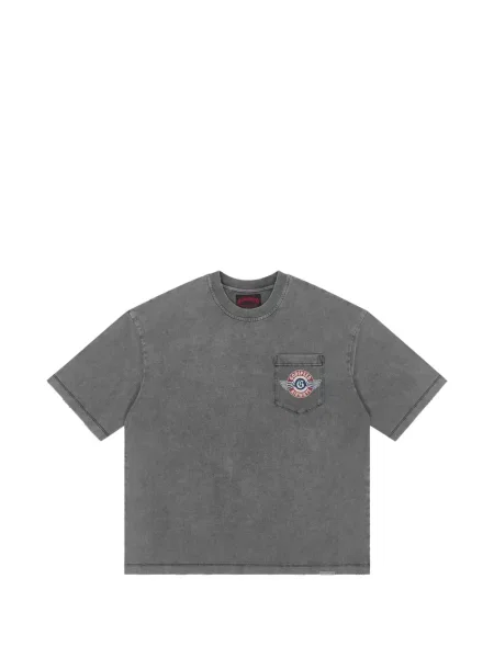 Tricou Godspeed cu imagine gri