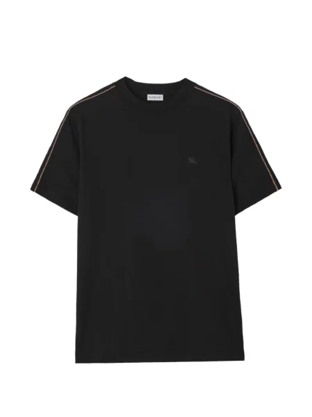 Tricou Burberry în carouri negru