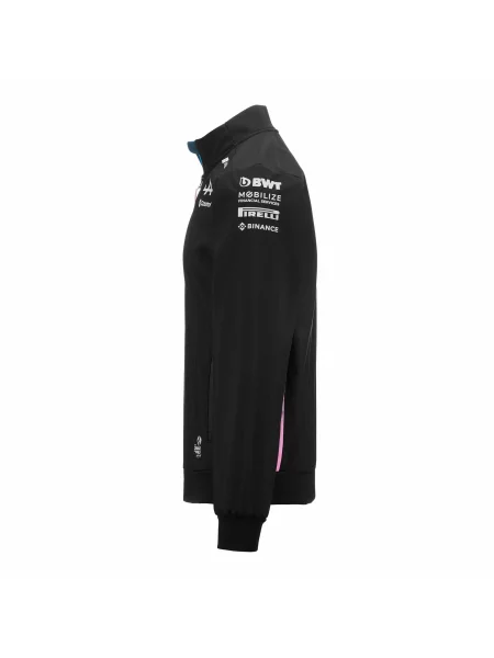 Dziecięca bluza dresowa Alpine F1 Amdacy czarna