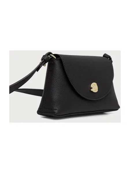 Torebka crossbody Coccinelle skórzana czarna