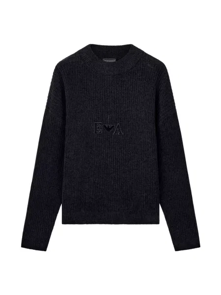 Sweter Emporio Armani szary