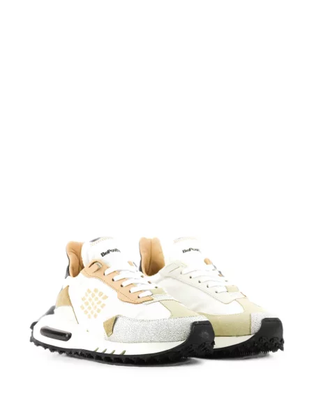 Sneakerși Bepositive alb