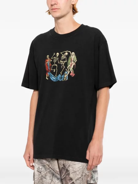 Tricou Melt cu imagine negru