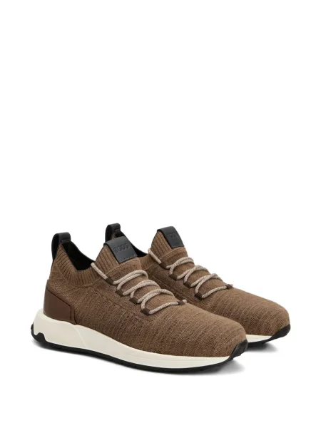 Sneakers Tod's με κορδόνια με δαντέλα καφέ