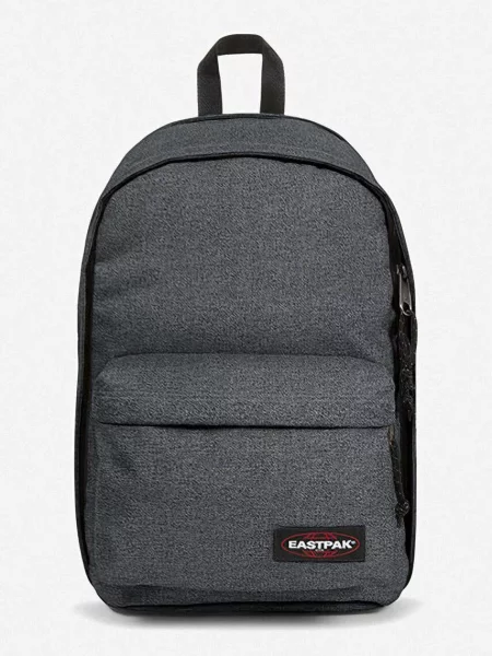 Однотонный большой рюкзак Eastpak в деловом стиле серый