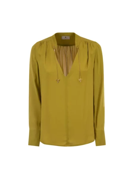 Bluzka Elisabetta Franchi żółta