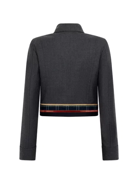 Geacă Dsquared2 de flanelă gri