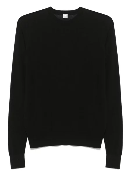 Top Toteme cu decolteu rotund negru