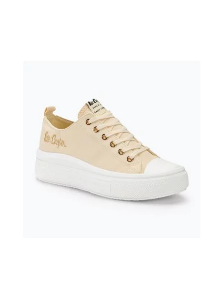 Кеди Lee Cooper beige бежеві