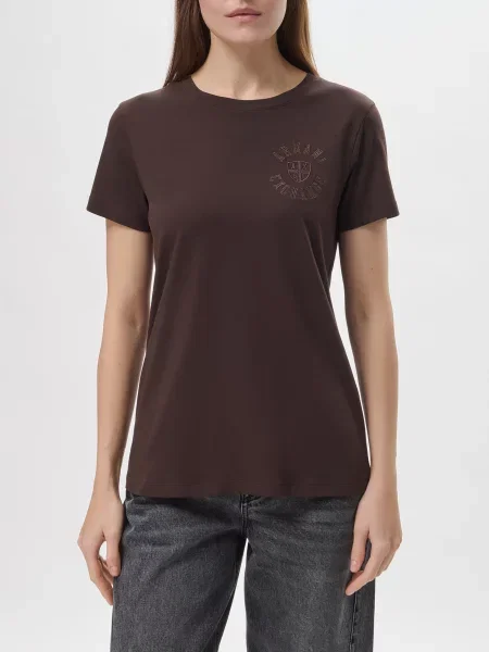Футболка Armani Exchange коричнева