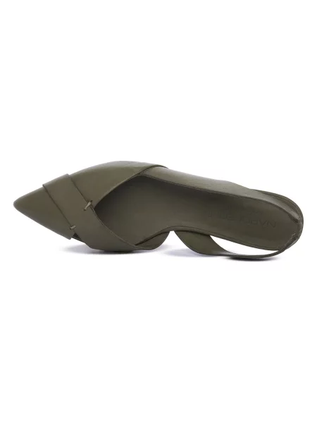 Pantofi Napoleoni verde