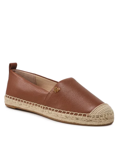 Espadrile Lauren Ralph Lauren Cameryn IV Polo Tan rjava