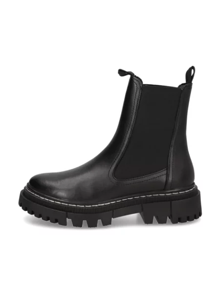 Chelsea boots Tamaris černé