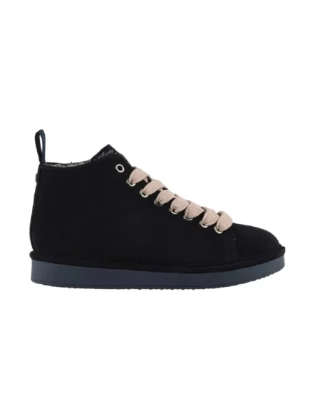 Sneakersy Panchic skórzane niebieskie
