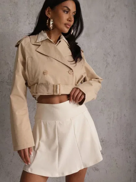 Pantaloni scurți Natennia Albi alb