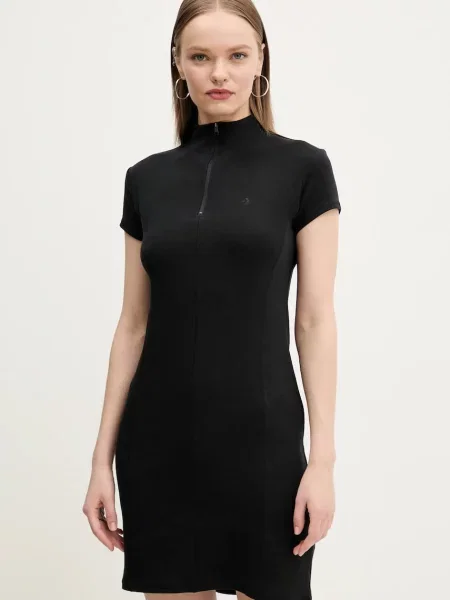 Obleka Converse črna