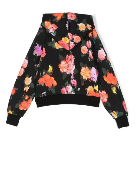 Bluza z kapturem dziecięca Msgm czarna